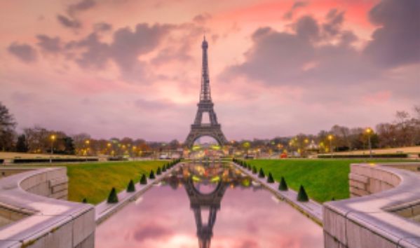 Eiffel Tower in Europe